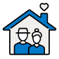 icon for home care service